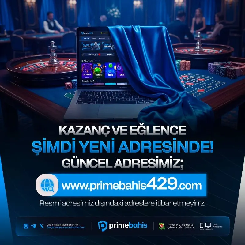 Primebahis Telegram: ⚠️ ÖNEMLİ GÜVENLİK UYARISI ⚠️ Sayın Primebahis Üyeleri, 🔵 #Primebahis…