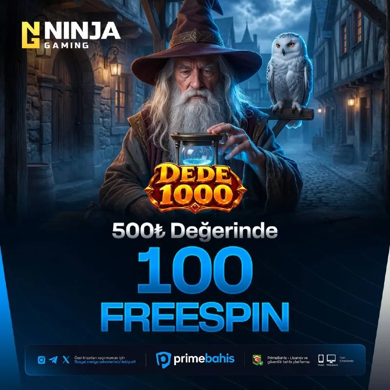 Primebahis Telegram: 🤑500₺ Değerinde FS KOD🤑 🔞 KOD: F7H1J9M3 📣 Kodunuzun Kural ve Şartları; 🥂 Oyun…