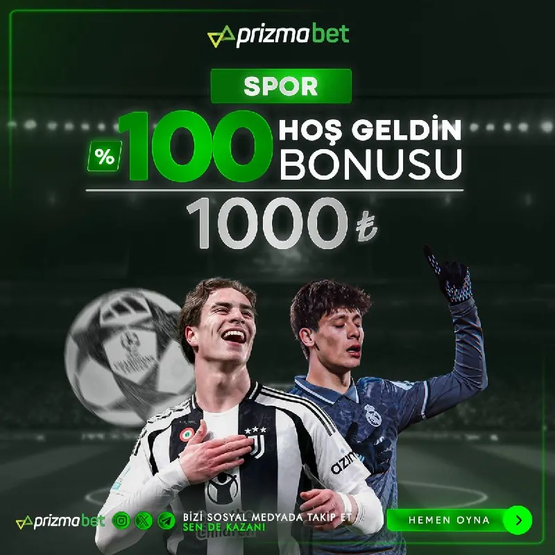 Prizmabet Telegram: 💰 6️⃣7️⃣8️⃣9️⃣🔟 %1️⃣0️⃣0️⃣ Spor Hoş Geldin Bonusu İle 🔝 Yatırımın Anında %💯…