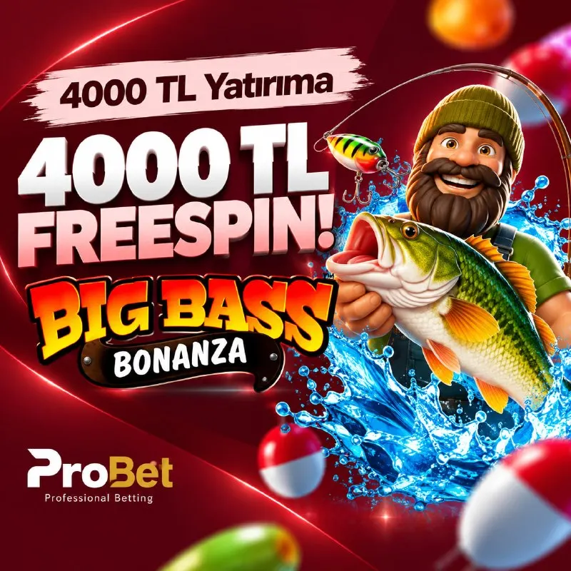 Probet Telegram: 😀 ProBet'te Kaçırılmayacak Big Bass Bonanza FreeSpin Fırsatı! 😀 🎣 Bet Değeri 40…