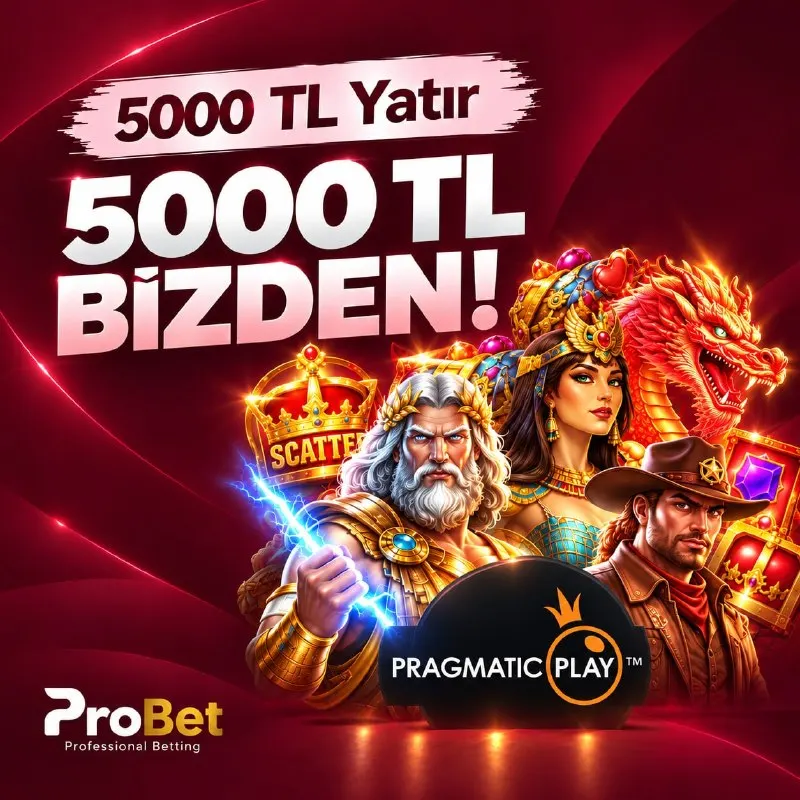 Probet Telegram: 😎ProBet'ten Her Yatırıma Kasa Katlama Bonusu! 😎 🎰 Tam 5000 TL slot bonusu seni…