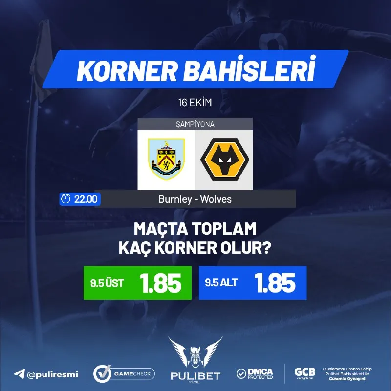 Pulibet Telegram: Championship İçin Sayaçlar Hazır Mı ⁉️ 🇬🇧 Burnley baskısı, 🐺 Wolverhampton…