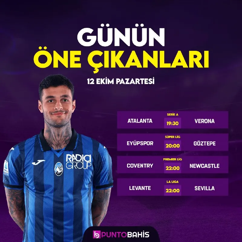 Puntobahis Telegram: 👽👽👽👽👽👽👽👽 🔥Süper Lig'de 3'er puanlı Eyüpspor ile Göztepe karşı karşıya: biri son…