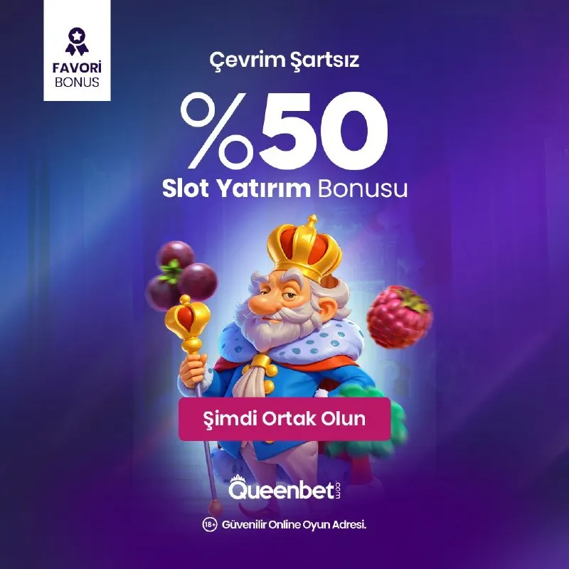 Queenbet Telegram: ☸️ÇEVRİMSİZ KAZANÇ FIRSATI! 🎉Queenbet'e yapacağınız 20 TL ve üzeri yatırımlara…