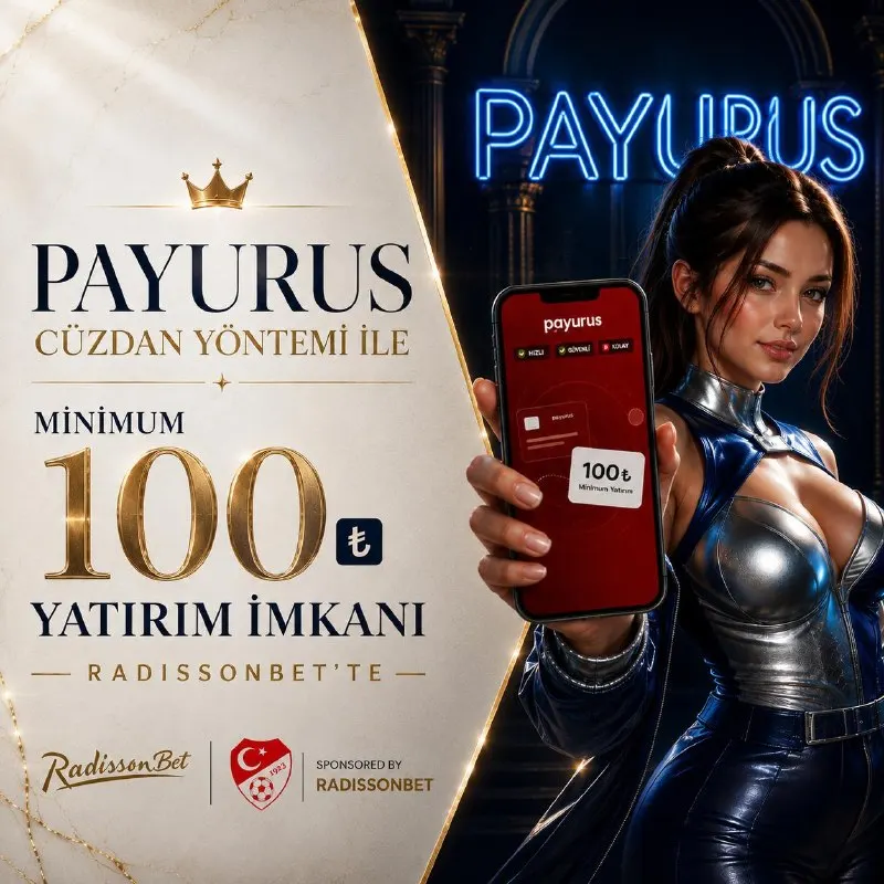 Radissonbet Telegram: 🟡🟡🟡🟡🟡🟡🟡💳🟡🟡🟡🟡🟡🟡 💳 Payurus Cüzdan ile Minimum 100₺ Yatırım #RadissonBet’te! ✨…