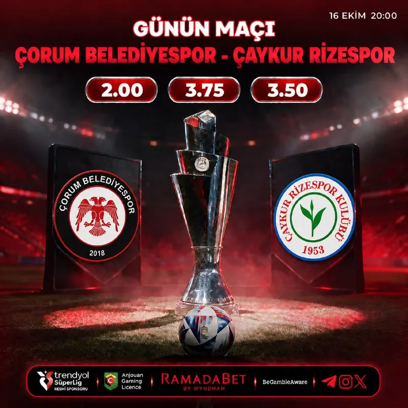 Ramadabet Telegram: 🅰️🅰️🅰️🅰️🅰️ 🇩🇪 🅰️🅰️🅰️🅰️ ⚽️Yüksek Oranlarla Günün Maçı Ramadabet'te! 💥Maç öncesi…