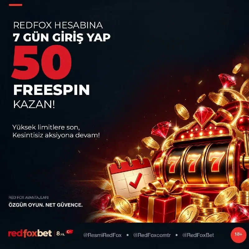 Redfoxbet Telegram: 7 Günü Tamamla, Haftanın Yıldızı Ol Haftanın her günü RedFoxBet'e giriş yapıp…