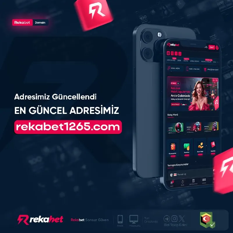 Rekabet Telegram: 📣 Değerli Üyelerimiz Site adresimiz www.rekabet1265.com olarak güncellenmiştir…