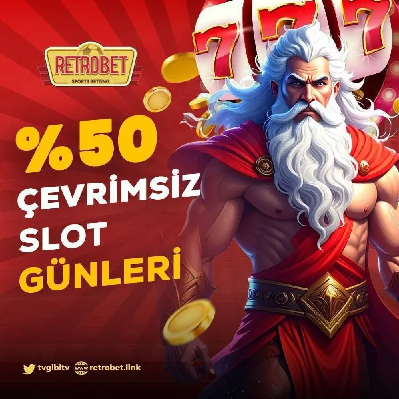 Retrobet Telegram: 👍Slot Severlere Müjdemiz Var ? ⚡️ Bugün'e Özel %50 ÇEVRİMSİZ Slot Yatırım…