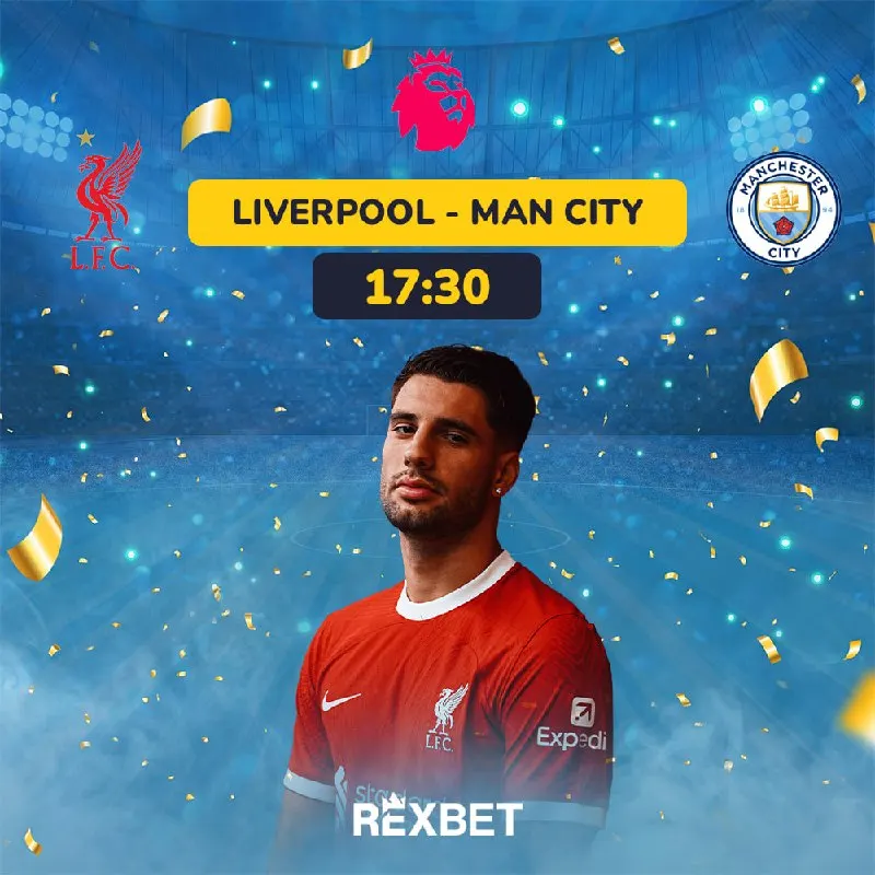 Rexbet Telegram: ⚔️ Liverpool clash with Man City in a Premier League thriller! Grab crazy high…