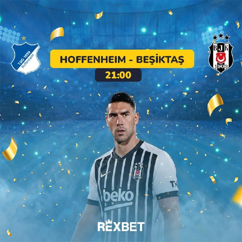 Rexbet Telegram: 🦅 Hoffenheim clash with Beşiktaş in a Champions League showdown! Grab crazy…