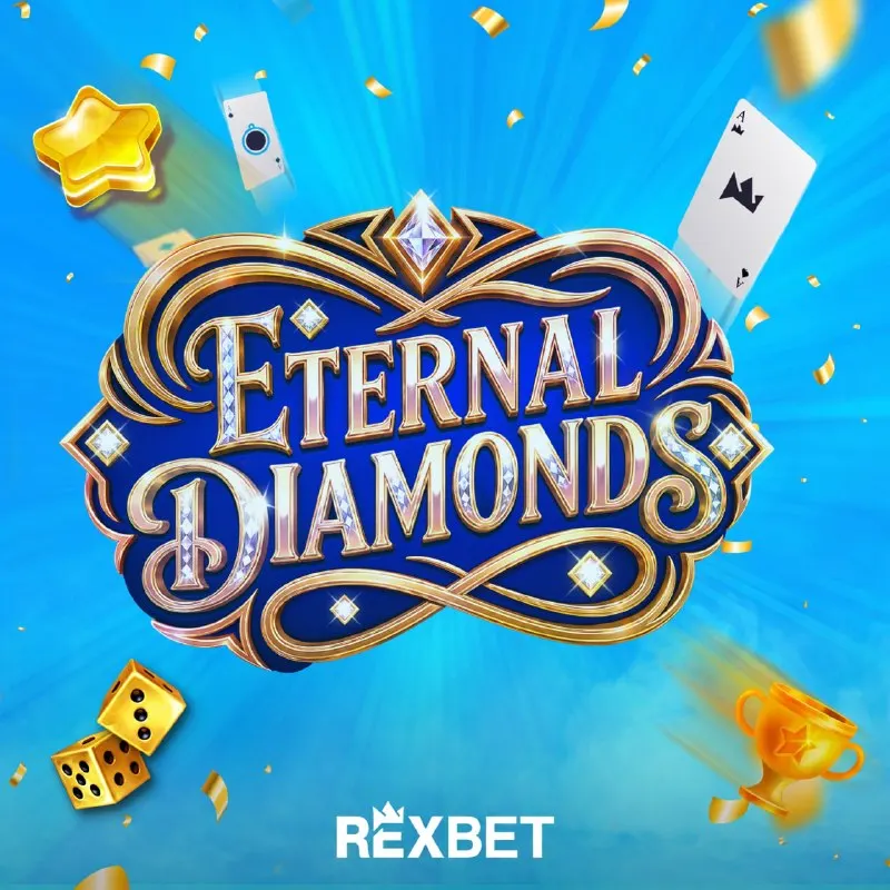 Rexbet Telegram: 💎 Eternal Diamond drops sparkling gems and cascading wins! Spin at Rexbet…