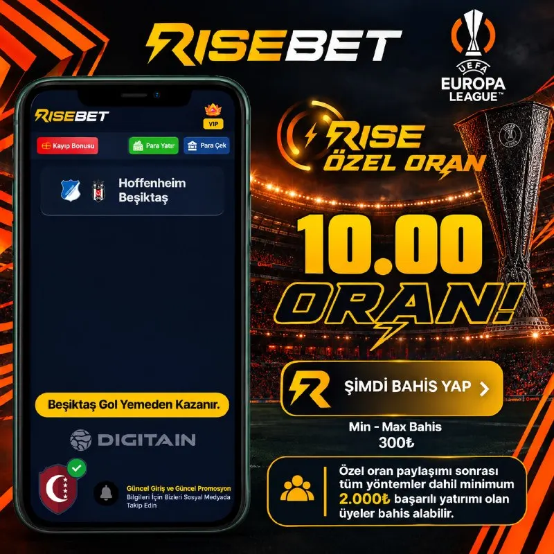 Risebet Telegram: 😍😍😍😍😍😍😍 🇩🇪 Hoffenheim 🏆 Beşiktaş 🇹🇷 ✅ Beşiktaş Gol Yemeden Kazanır. 🔼Min Max…