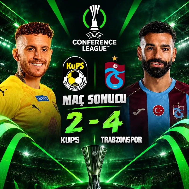 Risebet Telegram: MS | 🇫🇮 Kups 2-4 Trabzonspor 🇹🇷 ⚽️ 3' Paul Onuachu ⚽️ 44' Mohamed Salah ⚽️ 47'…