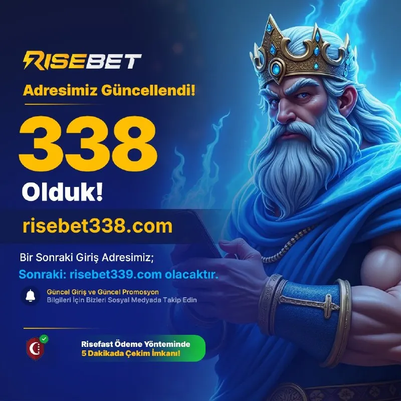 Risebet Telegram: 🌍 Domain adresimiz yenilendi ! ✅Yeni adresimiz ; https://www.risebet338.com ile…