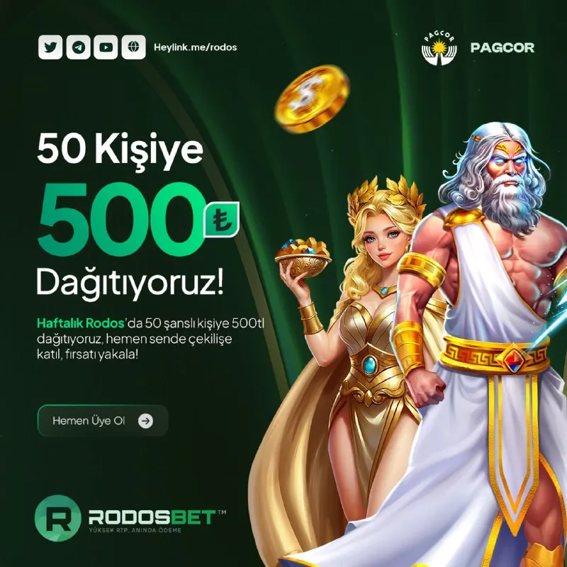 Rodosbet Telegram: 😄😆🙃😜🤨😉 💵RodosBet Haftalık Çekiliş Başladı.💵 🎁Bu hafta şans senden yana…