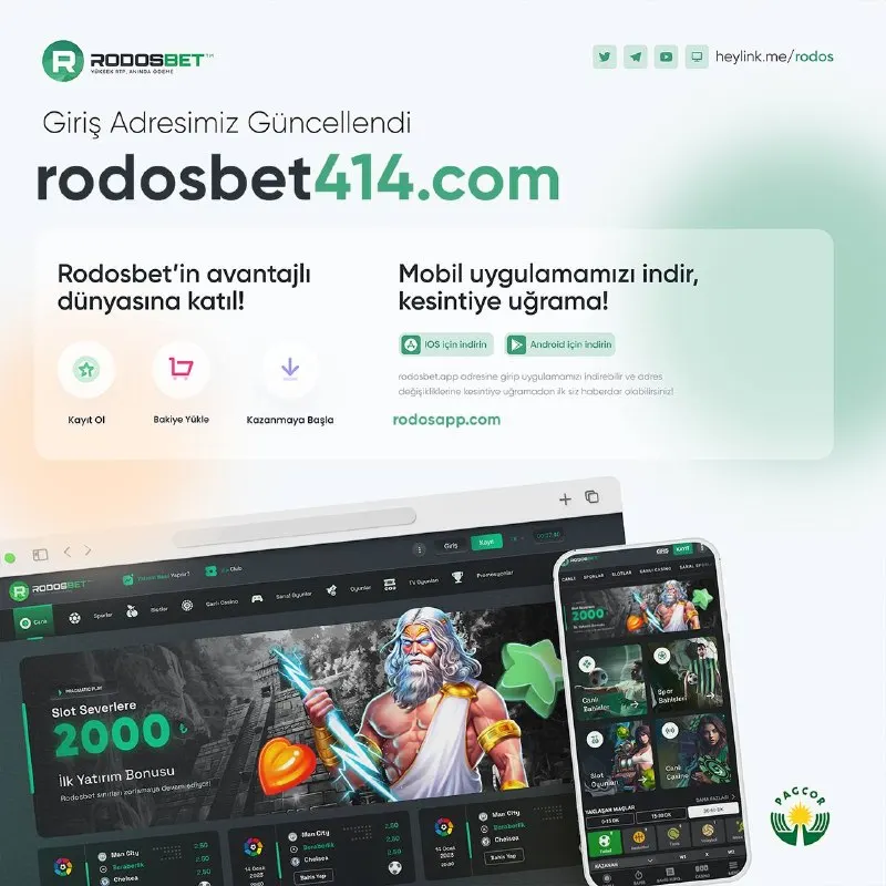 Rodosbet Telegram: Değerli üyelerimiz, Giriş adresimiz https://rodosbet414.com olarak…