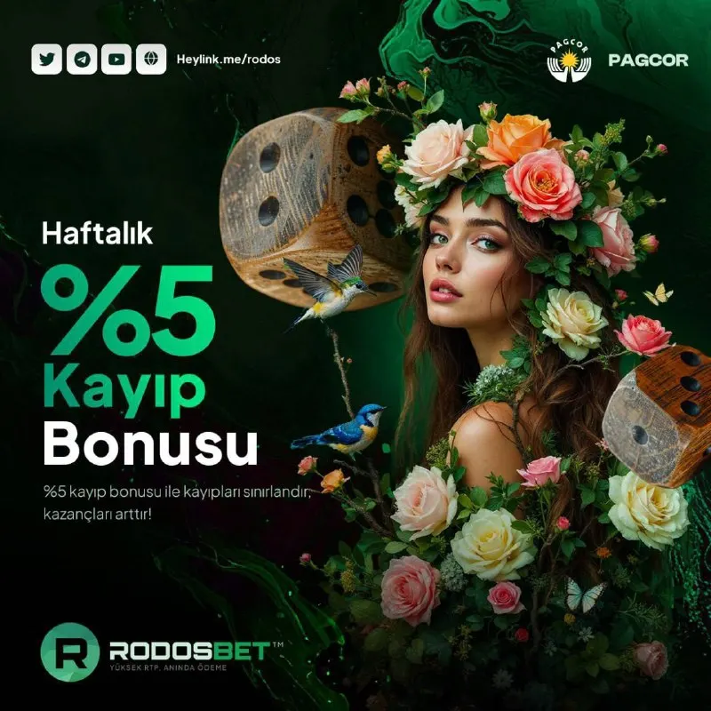 Rodosbet Telegram: 🏆 Rodosbet’ten Haftalık %5 Kayıp Bonusu! 🤝Kayıplarınız kazanca dönüşüyor. ⭐…