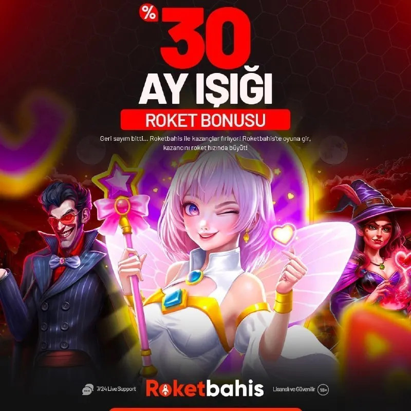 Roketbahis Telegram: ☁️☁️☁️🌟🌟🌟☁️☁️ 🌃 AY IŞIĞI BONUSU SAHNEDE ! 🌃Geceye Özel, Kayıplarınıza Işık…