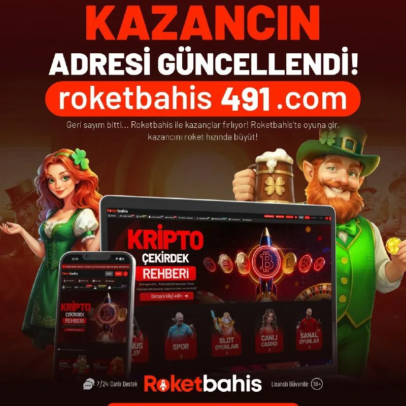 Roketbahis Telegram: 🚀 Roketbahis Giriş Adresi İçin Tıkla !