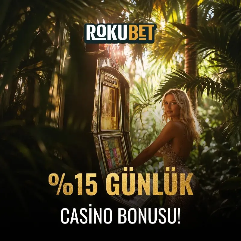 Rokubet Telegram: Günlük Casino Bonusu %15'e kadar 50.000 TL'ye kadar 🎯 BONUS DETAYLARI: 🔥 Yeni…