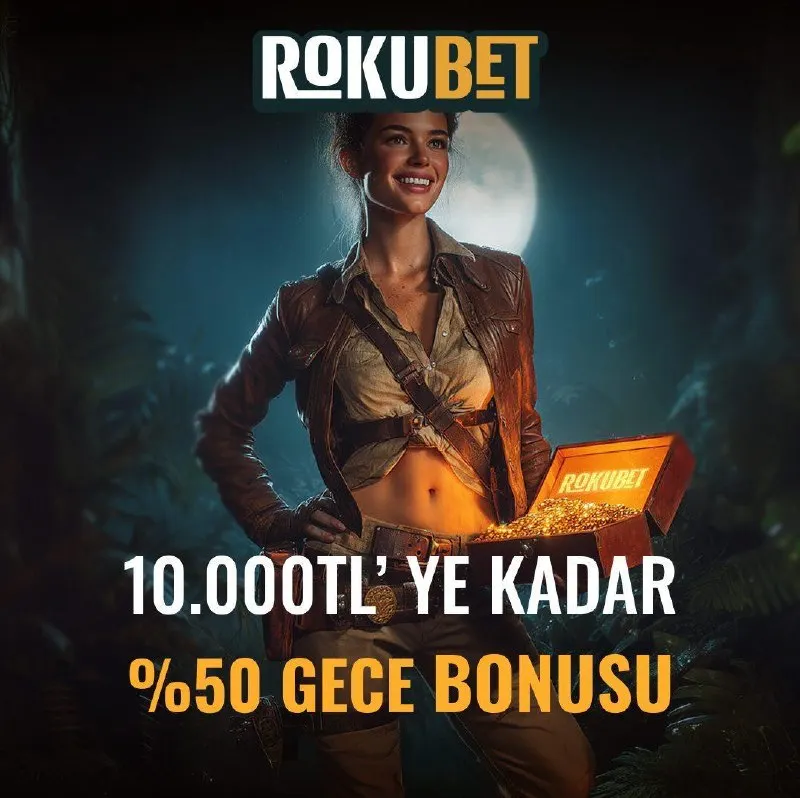 Rokubet Telegram: 🌙 %50 Gece Bonusu Seni Bekliyor! 🌙 💸 %50 Bonus 🎰 Casino'da 10.000 TL'ye kadar ⚽…