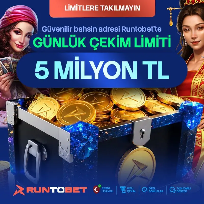 Runtobet Telegram: 💸 GÜNLÜK PARA ÇEKİM LİMİTLERİ 🔹 10.000 TL’ye kadar yatırım⬇️ Günlük maksimum…