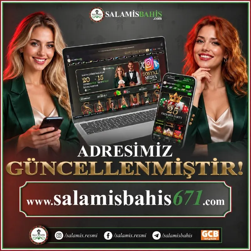 Salamis Bahis Telegram: Değerli üyemiz sitemizin yeni adresi https://www.salamisbahis671.com olarak…