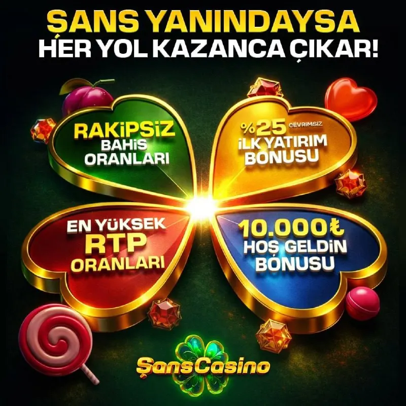 Şanscasino Telegram: ŞANS YANINDAYSA HER YOL KAZANCA ÇIKAR! • Rakipsiz bahis oranları 🔝 • %25…