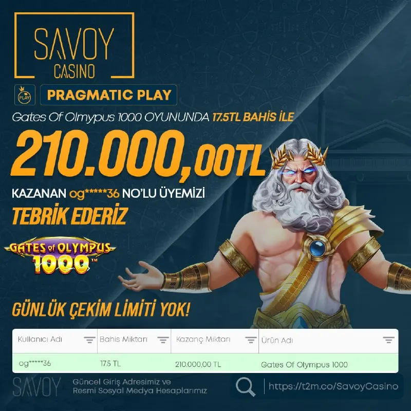 Savoy Casino Telegram: 🔠🅰️🔠🔠🔠🔠🅰️🔠🔠🔠🔠 🔠🔠🔠🔠🅰️🔠🅰️🔠🔠 ❗️ 💲GÜNÜN 🔠🔠🔠KAZANCI!💲 ⚡️17,5₺'lik bahis alımı…