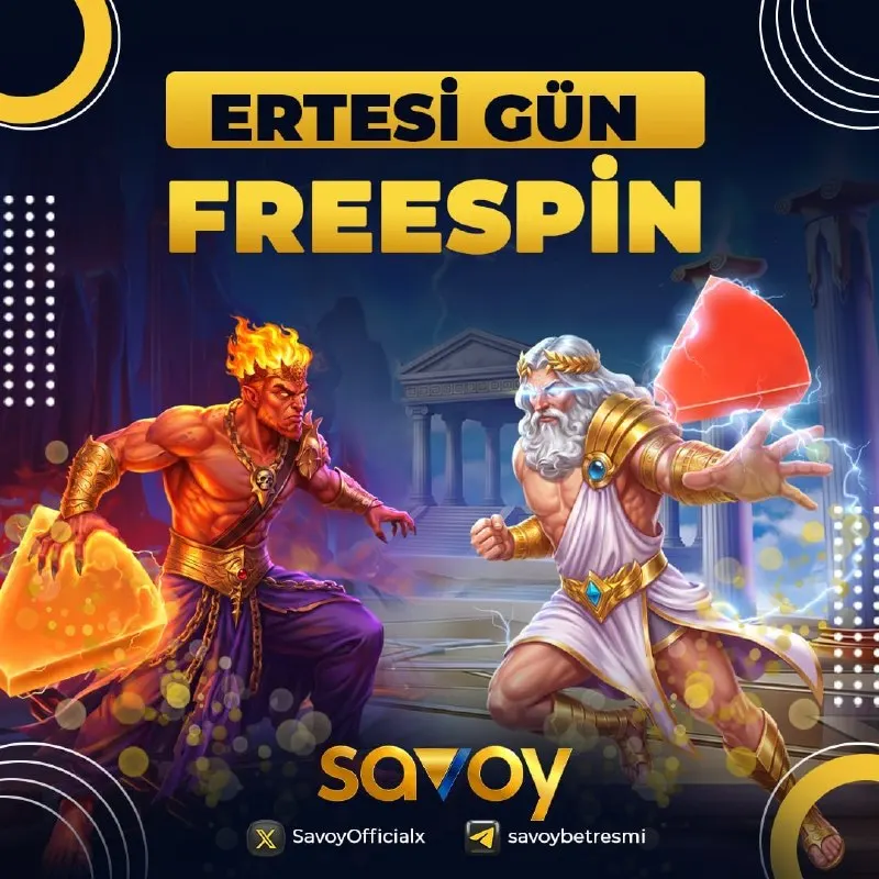 Savoybetting Telegram: 💣 KAYBETSEN de SAVOY da ÖDÜL VAR 💣 😎 Her gün kaybınıza özel ücretsiz Ertesi Gün…