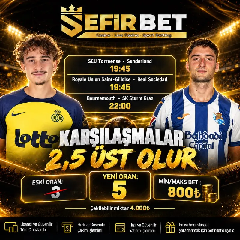 Sefirbet Telegram: Özel Oranı Kazanca Döndürmenin Vakti! Önceki Oran: 3 Sefirbet Özel Oran: 5 🚀…
