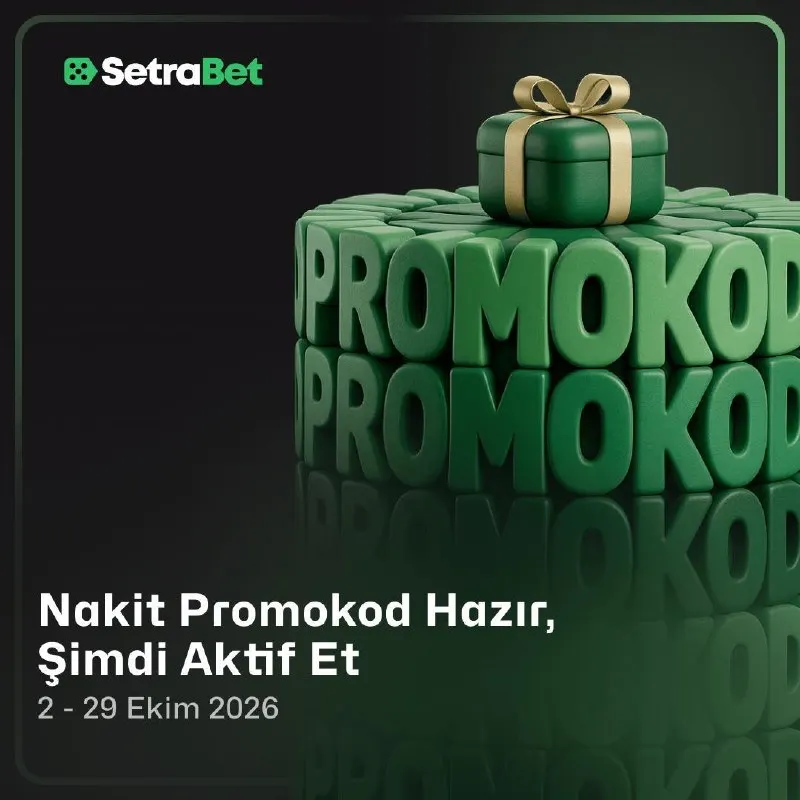 Setrabet Telegram: 💵 Setrabet'te Yatırımlarınız Promo Kodla Daha Değerli! 👉 Ekim ayı promo kod…