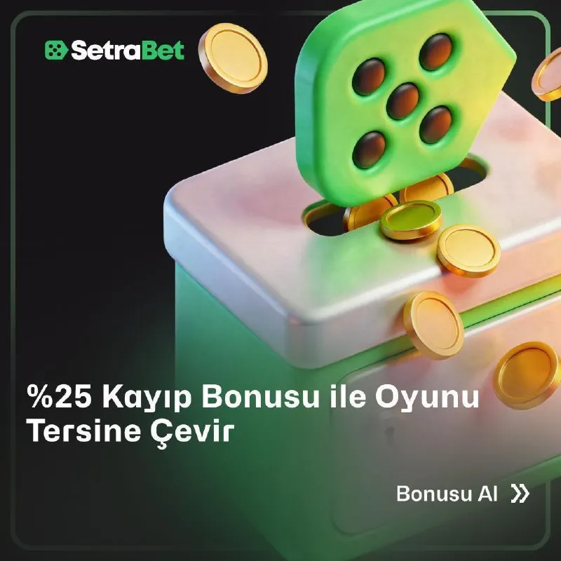 Setrabet Telegram: ♻️ Oyuna Daha Güçlü Bir Geri Dönüş Yap! 🎯 Tüm bahislerde %25 Kayıp Bonusu ile…
