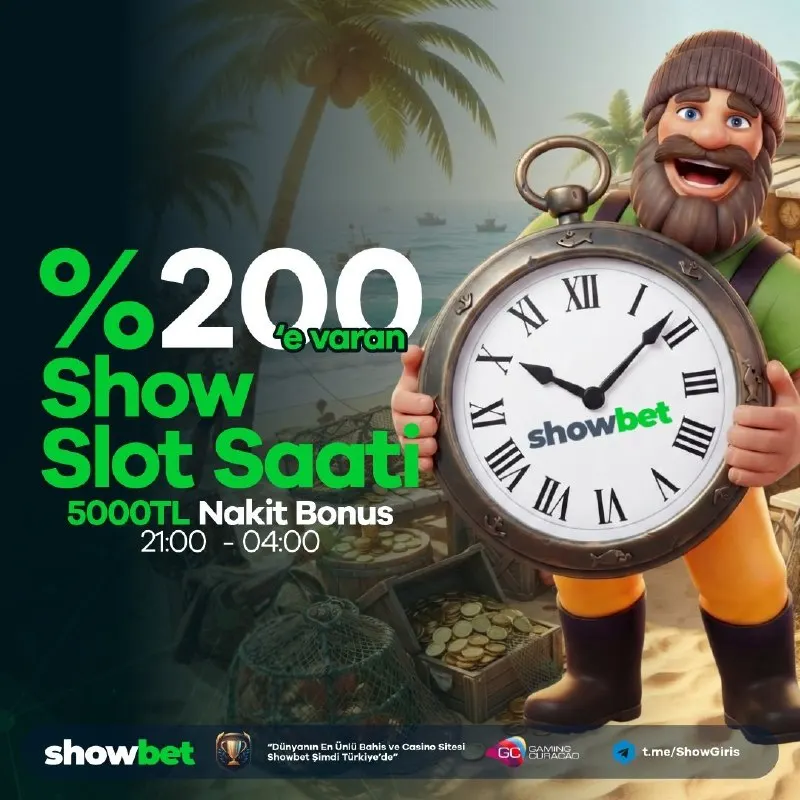 Showbet Telegram: ⭐️⭐️⭐️⭐️⭐️⭐️⭐️⭐️ 'te Kazandıran Slot Saati ! 🗓Saat 2️⃣1️⃣🔣0️⃣0️⃣🔣0️⃣4️⃣🔣0️⃣0️⃣…