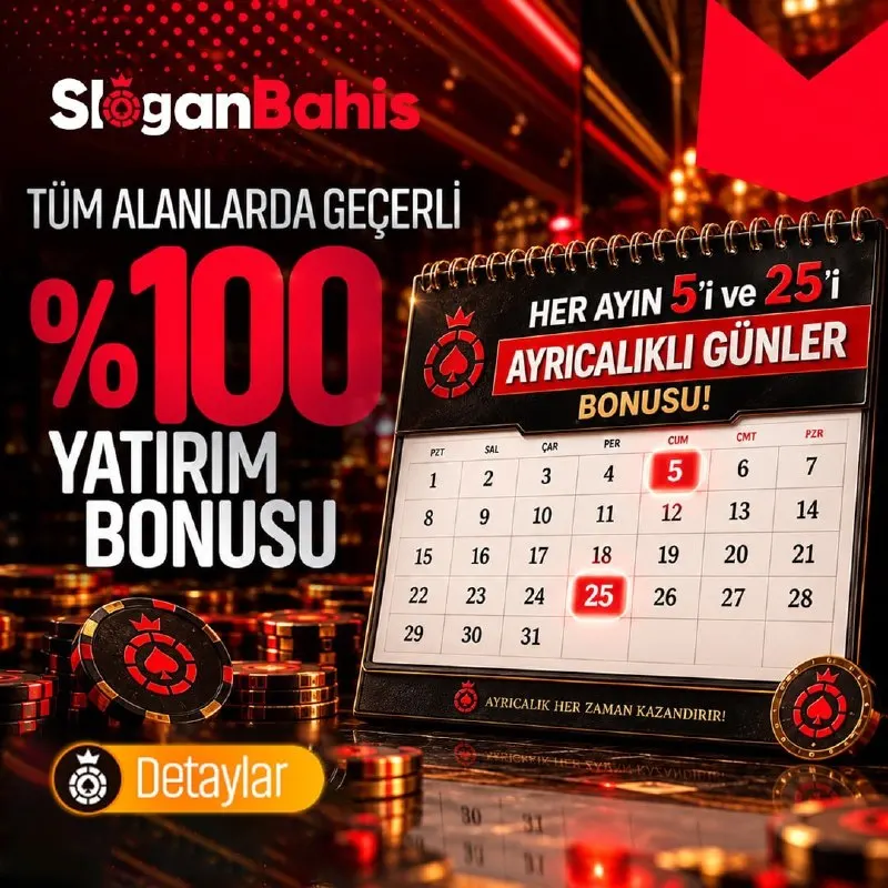 Slogan Bahis Telegram: 🙂 AYRICALIKLI GÜNLER İLE 💯 BONUS İLE KAZANÇ VAKTİ 😍 Minimum 500 ₺ Yatırımınıza…