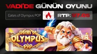Slot Vadi Telegram: VADİ'DE GÜNÜN OYUNU! 🎰 Gates of Olympus POP 📈 RTP: %97.05 🥇 Şansın Vadisi…