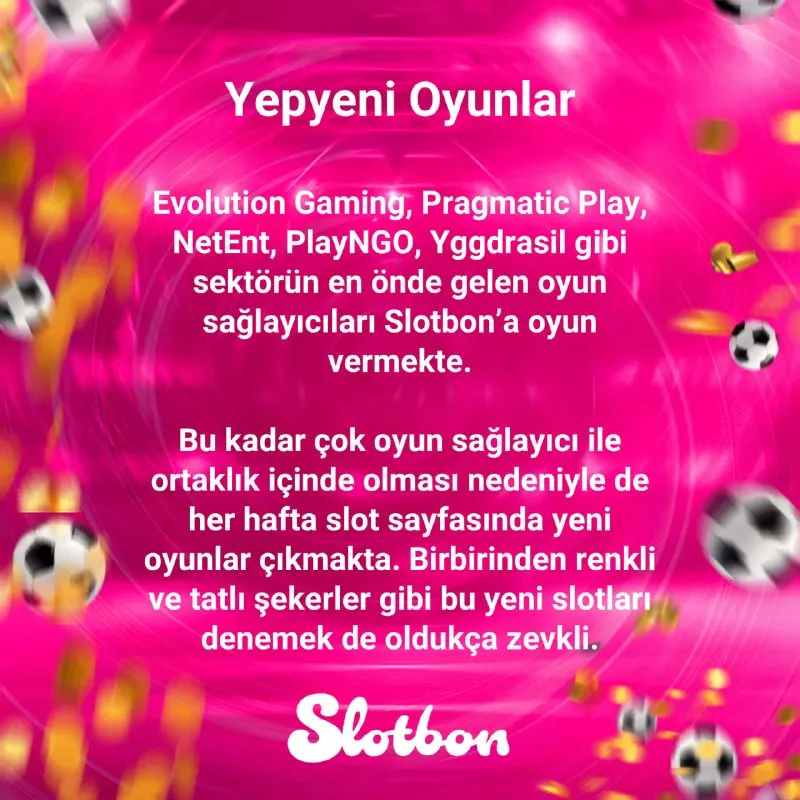 Slotbon Telegram: 🎰 Evolution Gaming, Pragmatic Play, NetEnt, PlayNGO ve Yggdrasil imzalı en…