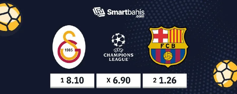 Smartbahis Telegram: 🔔 Maç Başlamak Üzere! 👉Galatasaray 🆚 Barcelona👈 🎯 Smartbahis'te artırılmış…