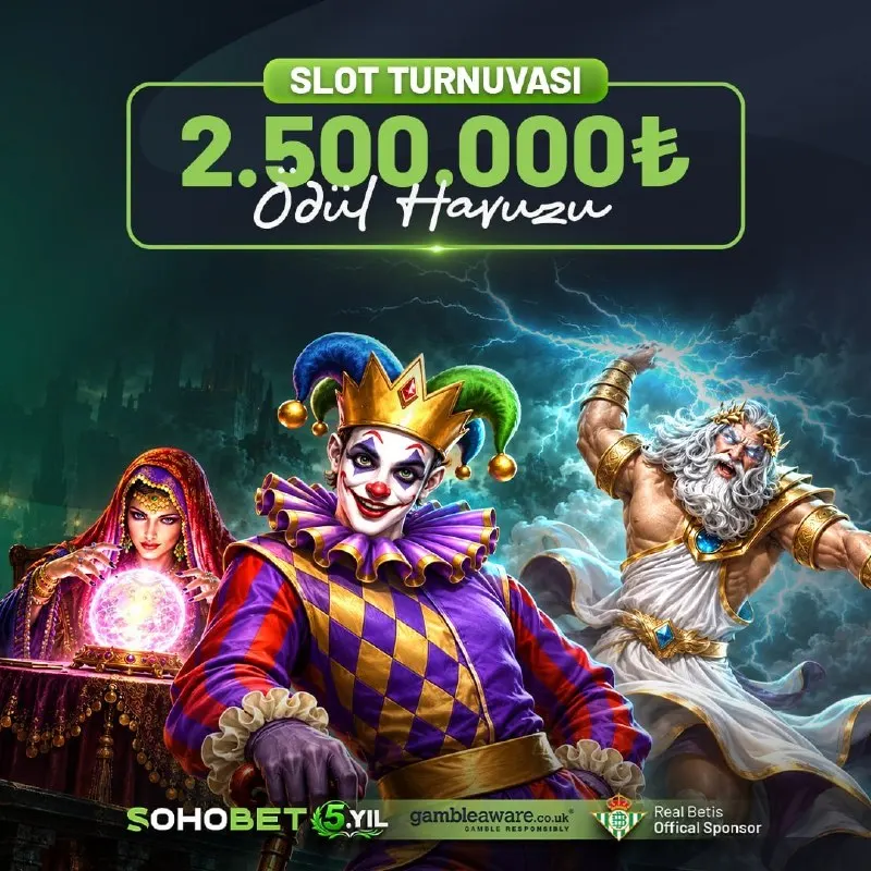 Sohobet Telegram: 🔥 SOHOBET SLOT TURNUVASI BAŞLADI! Büyük ödül havuzu, büyük rekabet! 🎰💚…