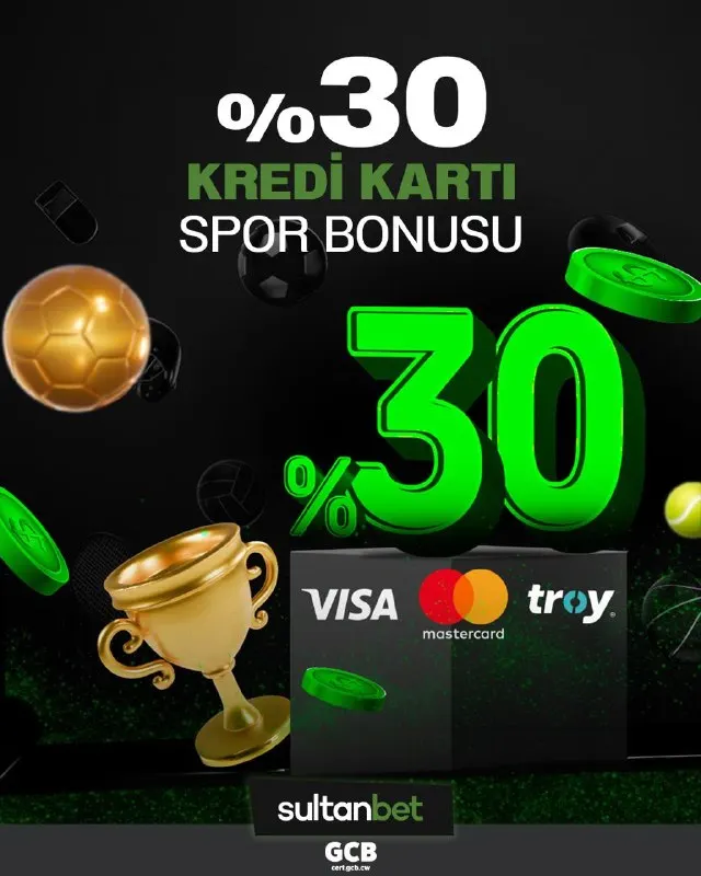 Sultanbet Telegram: 🔥🔥🔥🔥🔥 🎯 %30 Kredi Kartı Spor Bonusu Sultanbet’te! 💳 💥 Visa veya Mastercard ile…