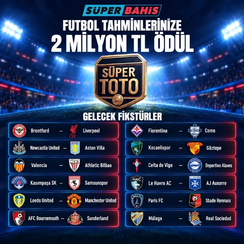 Süperbahis Telegram: 4️⃣4️⃣4️⃣ 🔤⏺0️⃣0️⃣0️⃣⏺0️⃣0️⃣0️⃣ 🔤🔤 Süper Toto'da YENİ maç listesi sizi…