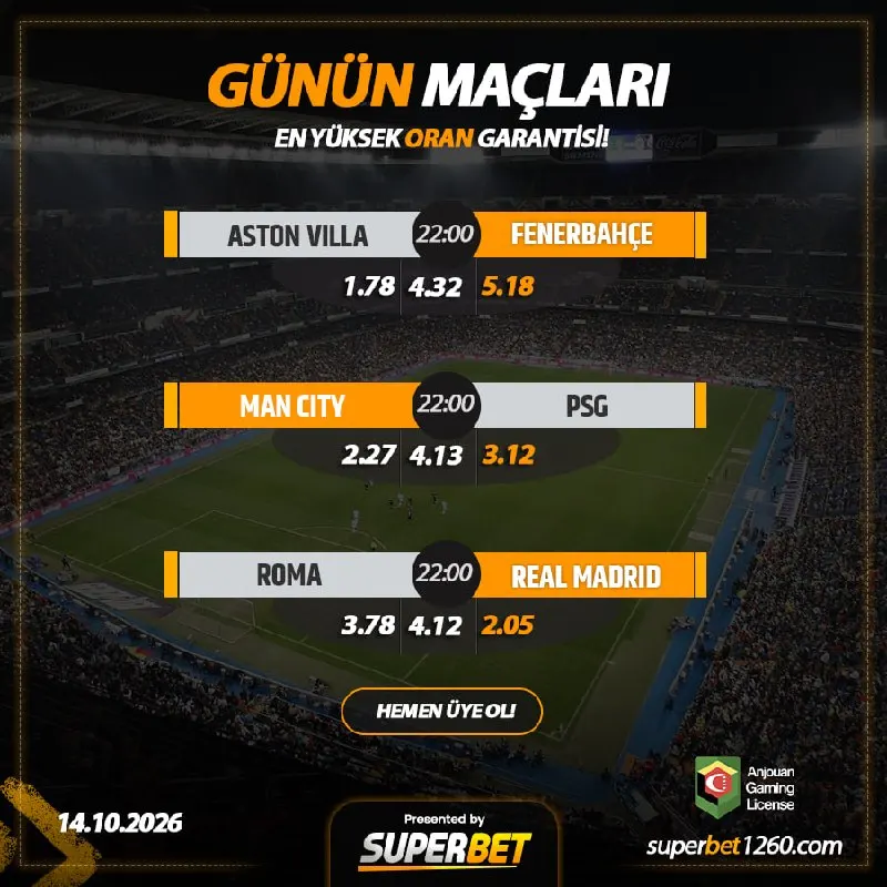 Süperbet Telegram: 👑👑👑👑👑 👑🎰👑👑🎰👑👑 ➡️ #Superbet'te %20 YATIRIM + %20 KAYIP Bonusu! ⚽️ ASTON VILLA 🆚…