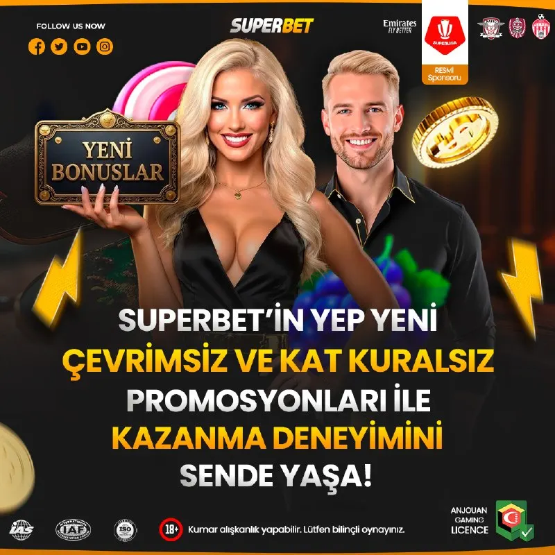 Süperbet Telegram: 🎉 #Superbet'te Yeni Bonuslar Seni Bekliyor! ➡️ Yeni bonuslar, çevrimsiz…