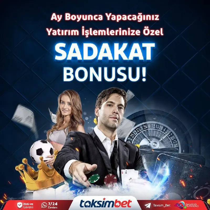 Taksimbet Telegram: ➡️ #TaksimBet 'ten Tüm Üyelere Sadakat Bonusu Hediyesi ⬅️ 💎1 Ekim - 1 Kasım…