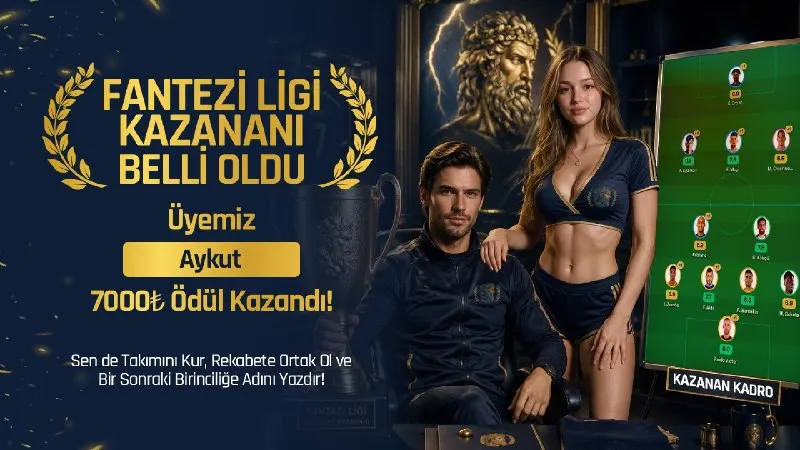 Teosbet Telegram: 🔥 FANTEZİ LİGİ KAZANANI BELLİ OLDU! 🔥 Mücadele dolu bir haftanın ardından…