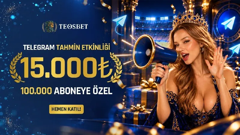 Teosbet Telegram: 🎉 16.10.2026 Tahmin Şampiyonası Başladı! 🎉 ⚽ 3 Maçta 3 Doğru Tahmin Yap…