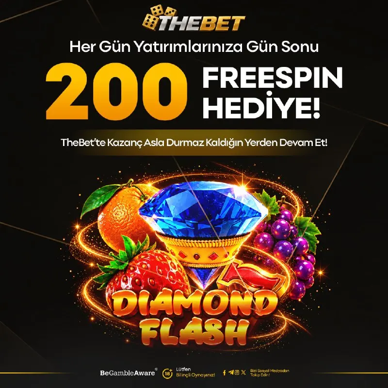 Thebet Telegram: 🍷 HERKESE HER GÜN 🔢🔢🔢 🎰🎰🎰🎰🎰🎰 HEDİYE ! 🔥 🎁 Popok Gaming – 200 FreeSpin's Diamond…