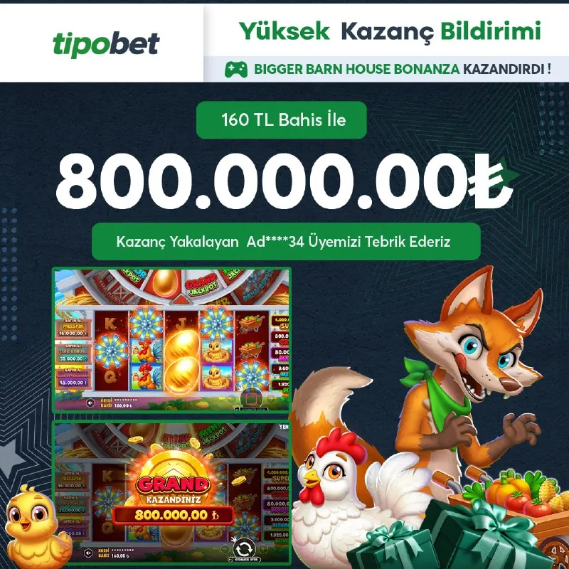 Tipobet Telegram: 🔥 Tipobet’te Dev Kazanç! ➡️ OYUNA YENİDEN DÖN, HEYECANI YERİNDE YAŞA 👈 🕹 Bigger…