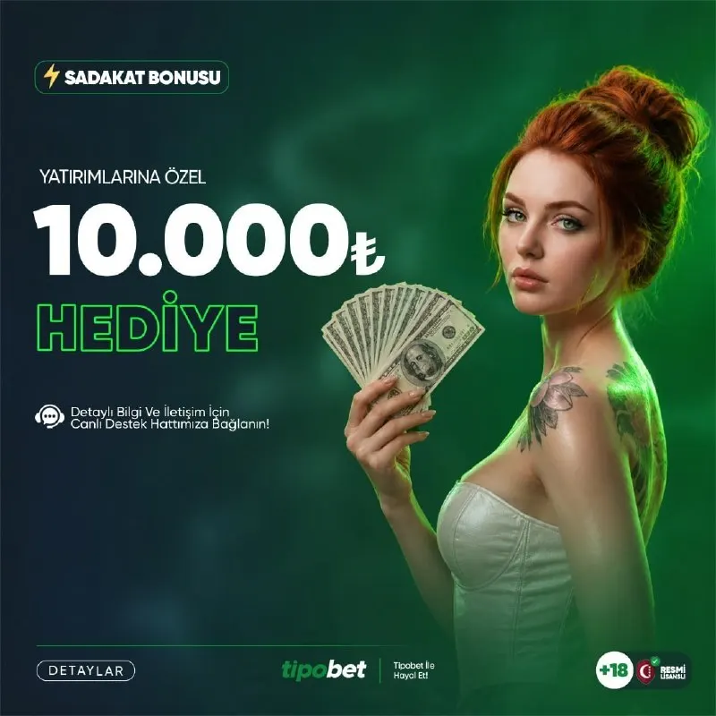Tipobet Telegram: 👑 SADAKAT BONUSU ARTIK ÇOK DAHA GÜÇLÜ! 🎁 Her 3 Yatırıma 4. Bizden – 10.000…